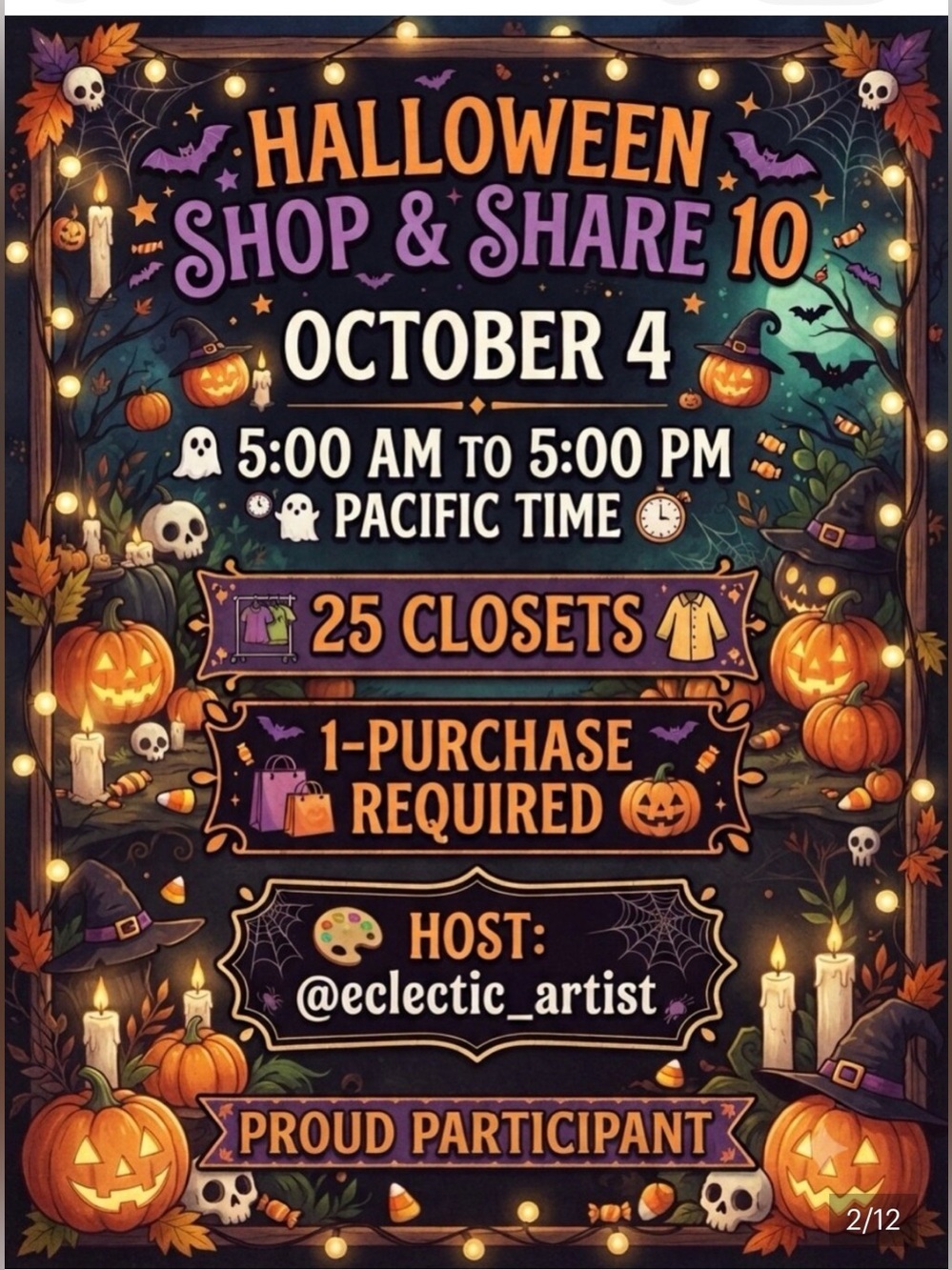 🕷️Come join us for a hauntingly good time 👻